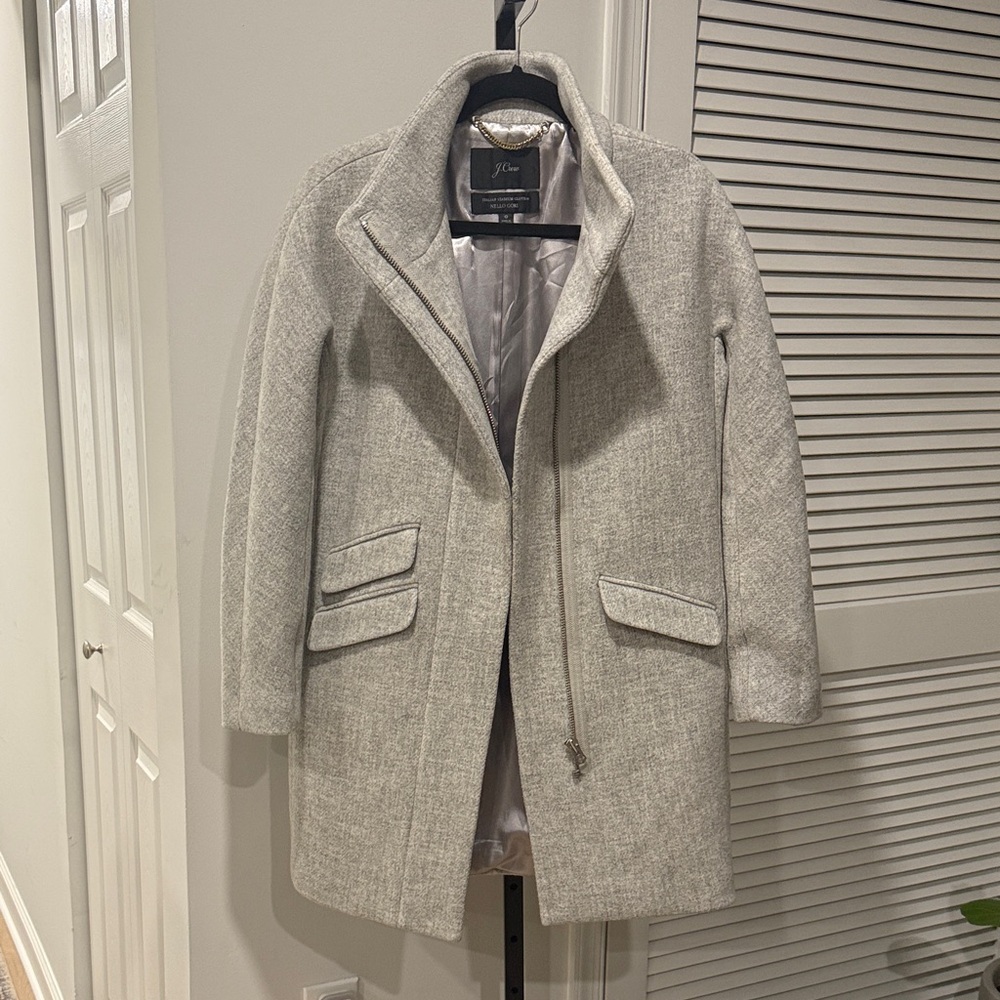 J.Crew Grey Wool Coat